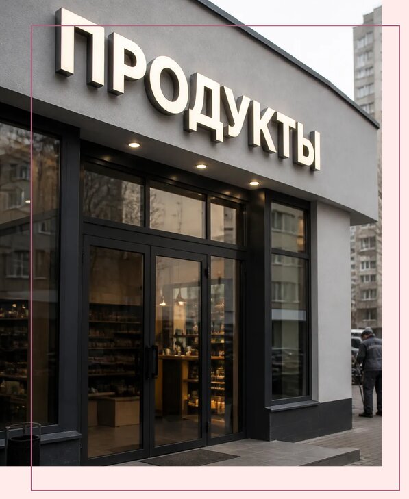 Объемные буквы для магазина в Кумертау по цене от 4594 р. | Аванза-Кра