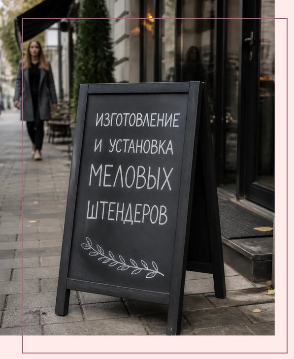 Меловые штендеры в Кумертау по цене от 6636 р. | Аванза-Кра