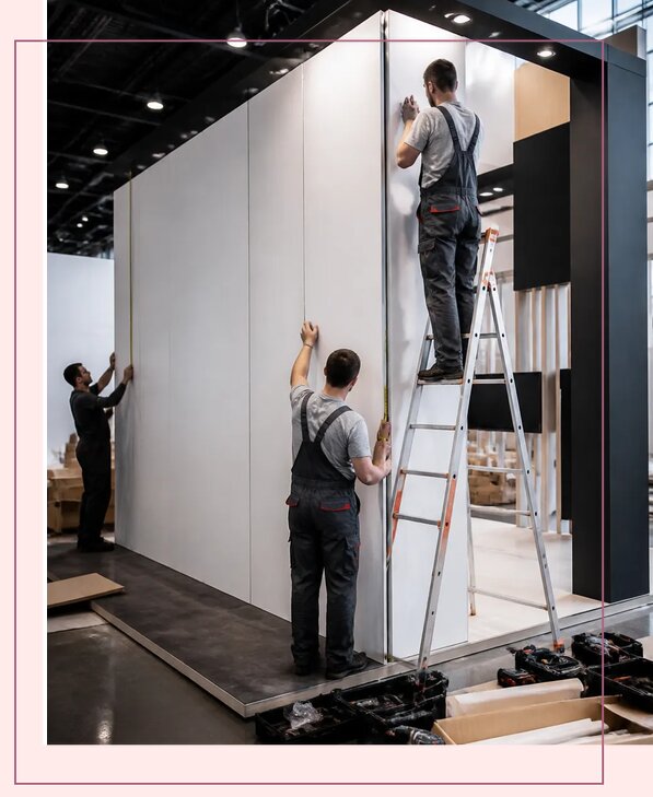 Оформление и монтаж выставочных стендов под ключ в Кумертау